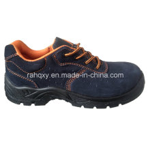 Sports Style Suede Leather Safety Shoes Low Cut Ankle (HQ05074)